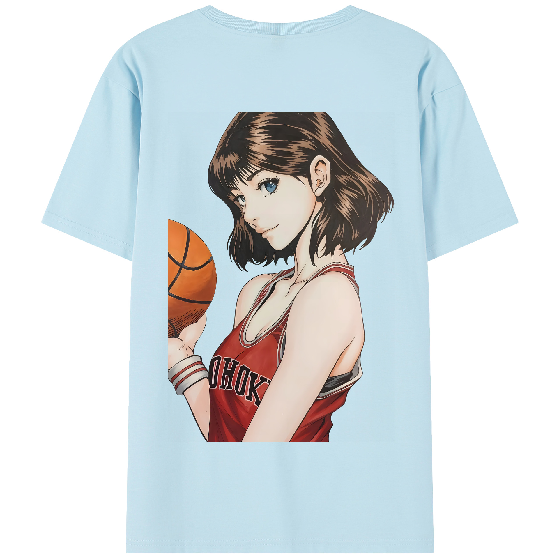 （画像用） SLAM DUNK／スラムダンク 綿100％半袖Tシャツ（背面プリント）